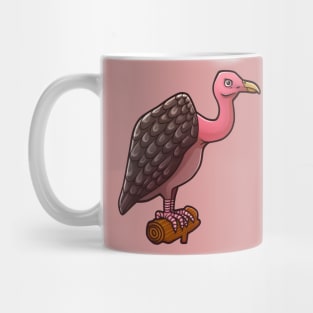 Just a Vulture on a Log Mug
